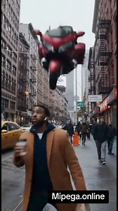 A New York pedestrian's worst nightmare came true when a massive Honda Goldwing trike fell from the sky, crashing in front of him. The impact sent parts flying everywhere, knocking him to the ground. The motorcycle narrowly missed crushing him, leaving bystanders in shock. Hashtags: #NewYork #Goldwing #MotorcycleAccident #CrazyScene #UnbelievableMoment #StreetShock #WildIncident #NYCStreets | 𝕄𝕚𝕡𝕖𝕘𝕒.𝕆𝕟𝕝𝕚𝕟𝕖