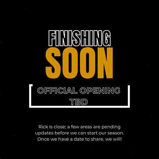 The rink is nearing completion. There are a few minor areas in need of adjustment and then we are good to go. The County is working hard to get the rink open. Thank you all for your patience. Once we have a start date, we will be blasting it out. In the meantime, feel free to share your funny hockey stories or photos. Let's reminisce. | Treasure Coast Hockey