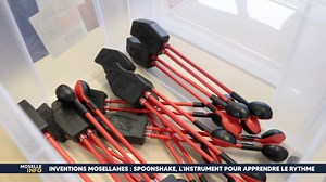 4.3K views · 28 reactions | 慎 Cette semaine, chaque matin, on vous fait découvrir une invention créée par des Mosellans ! Ce mardi, on s’intéresse au Spoonshake, un instrument qui vous permet d’apprendre le rythme. | Moselle TV | Facebook