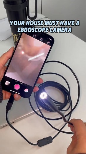 📱 Plug-and-Play! Zero Learning Curve! Turn Your Phone into a Pro Endoscope! No complicated setup! Works with iOS & Android! Just plug into your phone's port, open your camera app (the FREE dedicated app), and see the HD feed instantly! Adjustable LED lights ensure clear vision even in darkness. So simple, anyone can use it! 👴👶 | Heliotherapy05