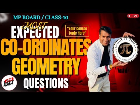 10th Class Most MCQS Expected Question | Co-ordinates Geometry Chapter - 7|#liveclass#class10maths