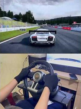 Grid Autosport Sirkuit Spa-Francorchamps PS3 with Steering Whell PXN V3 PRO