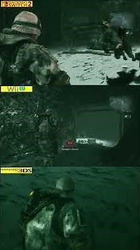 Resident Evil Revelations 3DS vs Wii U vs Switch 2 (B/C) Graphics Comparison