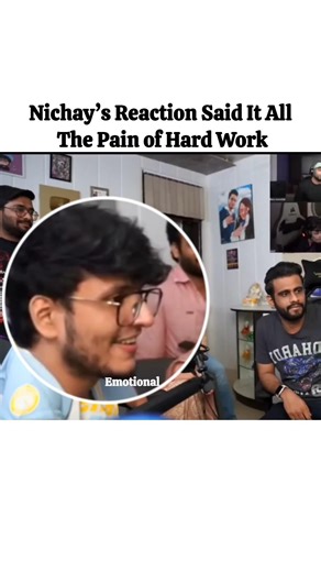 Nichay’s Reaction Said It All… 💔 The Pain of Hard Work#triggeredinsaan #emotional #fukrainsaan