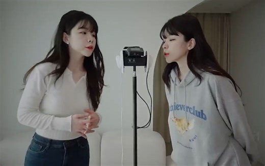 ASMR👂🏻TWIN 远近 听不见的嘴音 TINGLE