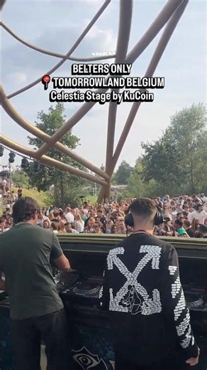 @BeltersOnly at @tomorrowland Belgium 2026 Celestia stage by @KuCoinExchange 🦋🛺