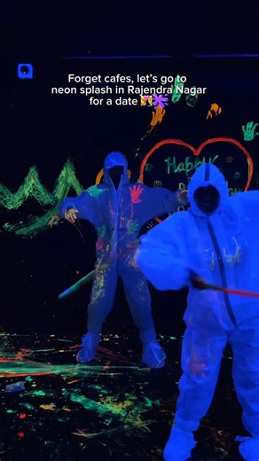 Gaming universe on Instagram: "Share with your ♥️ 📍Gaming Universe Rajinder nagar Delhi @gaming.universe_india follow us to stay tuned Gaming . Neon paint. Neon splash. Fun activity. Delhi . Adventure #gaming #neonpaint #neonsplash #funactivities #delhi #adventure"