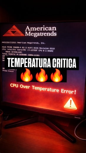 Reparación PC & Consolas | Hard To Fix on Instagram: "⚠️ Cuando la PC avisa, hay que escucharla. Este equipo ingresó con apagados por temperatura y alerta directa desde el BIOS. No era software, no era Windows, no era “una pavada”. 🔧 Qué se hizo: ✔ Limpieza completa de todos los componentes ✔ Servicio de refrigeración ✔ Control de temperaturas finales ✔ Mantenimiento Sistema Operativo Resultado: problema resuelto y equipo estable, trabajando dentro de valores normales. ✅️ 👉 Si tu