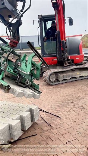 Paving by Proxy: The Robotic Hand Laying a Stone Walkway