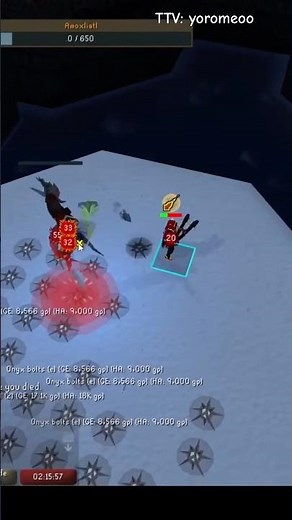 ECHO AMOXLIATL VS. KING’S BARRAGE IN #osrs 20/20 DEMONIC PACTS #runescape #league #gaming