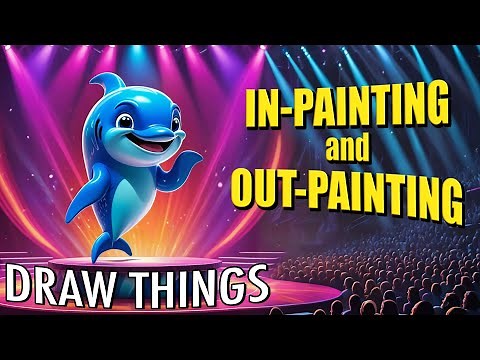 DRAW THINGS Inpainting and Outpainting