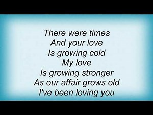 Seal - I've Been Loving You Too Long Lyrics
