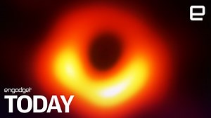 This is the first real picture of a black hole
