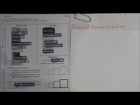 Corrigé de 3 exercices des annales sur Scratch