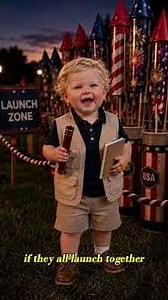 Baby Trump's 4th of July Fireworks 😂 | Baby Bernie, Baby Biden & Baby Kennedy #babytrump