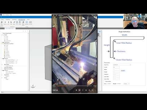 GCmaker Application Episode 2 - Making an Angle Iron Bracket Using the XR12 Tilt Head