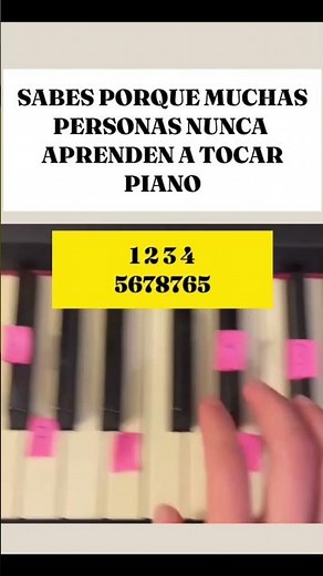 LEARN TO PLAY THE PIANO FROM SCRATCH 🎹 #piano #pianotutorial #pianocover #tutorials