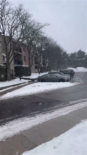 Snowflake snow fall in Canada #mastercrochetknitting #ytshorts