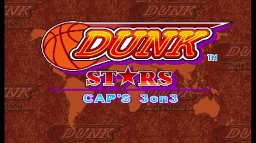 Capcom Sports Club (Arcade) Complete - Dunk Stars - Basketball - USA