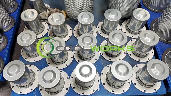 Coolworks filter factory shooting, High quality oil separator, buy earned 😄 #coolworksfilter #chinafactory #oilfilter #oilseparator #aircompressor