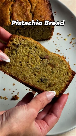 ✨Pistachio Bread✨ Just published this moist, tender, delicious pistachio bread with intense pistachio flavors! . I share all my tricks and secrets and of course the recipe. . Recipe is over at one sarcastic baker, link in my bio. . https://www.onesarcasticbaker.com/pistachio-bread/ . #baking #pistachio #pisatchiorecipe #homebaker #bakingtips #bakeandlearn | One Sarcastic Baker