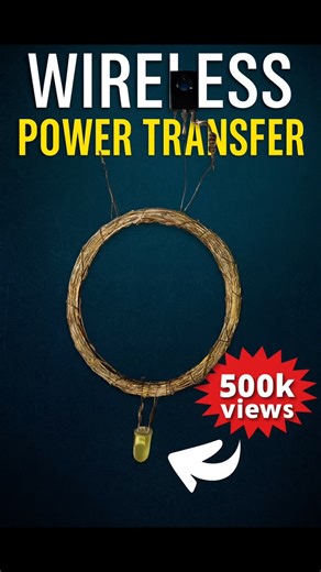 DIY Wireless Power Supply Circuit | D882 Transistor | Long Range Wireless Power Transfer