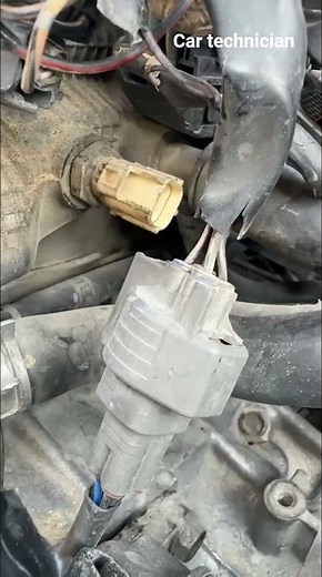 install Engine Coolant temperature sensor ✅💯