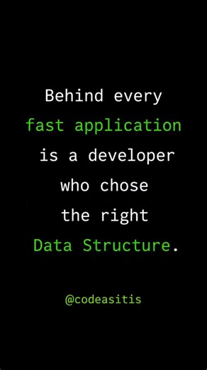 Life of a software who is using data structures in coding