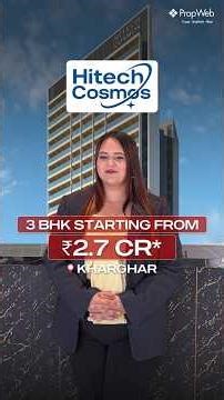 Hitech Cosmos | 📞7738888141 | Luxurious 2 & 3 BHK | Project Overview | Kharghar | Navi Mumbai