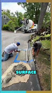Zero Defects! Step by Step Professional Sidewalk Repair #craft #concrete