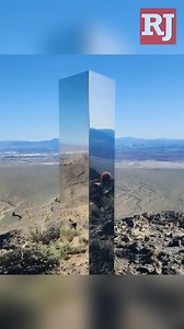 A monolith seemed to appear in the desert outside of Las Vegas this week, captivating the imaginations of hundreds of thousands and spurring news reports across the globe. But the object may have been there for years. STORY: lvrj.com/post/3072133 | Las Vegas Review-Journal