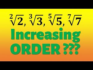 How to Arrange In Increasing Order | Ascending Order | Number System