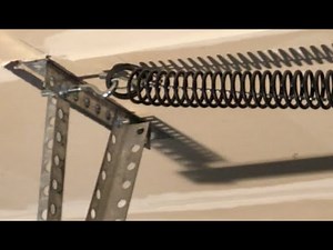 Replace Extension Spring CRAFTSMAN GARAGE DOOR OPENER Repair Fix 2 spring HOW TO DIY