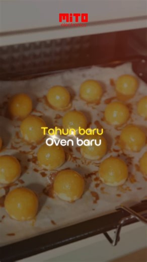 MITO Electronics on Instagram: "Buat yang suka bikin nastar, wajib banget upgrade ke Oven MITO Fantasy 2. Panasnya stabil, hasil panggangan lebih merata, nastar jadi glowing, matangnya pas, warnanya cantik. Cocok untuk baker rumahan sampai profesional✨ #OvenMITO #Fantasy2 #MITOelectronics"