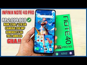 RAJA HP INFINIX NOTE 40 PRO BAKAL LARIS DI INDONESIA REVIEW & SPESIFIKASI LENGKAP! #review