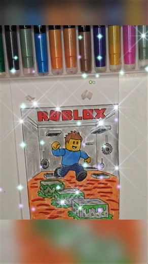 How to Color Roblox Character 🎨 | Fun & Easy Roblox Coloring Pages for Kids #shorts #roblox