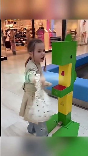 The clever dragon takes revenge on the naughty girl 😱🐉