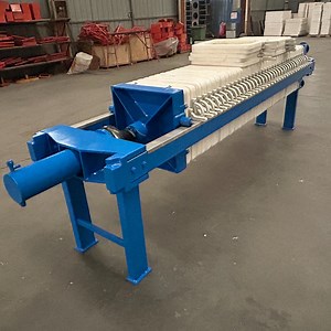 [Hot Item] Automatic Hydraulic Compressing Filter Press Ceramics Plate Frame Filter Press