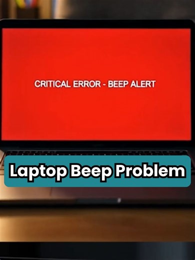 Beep problem of Dell Laptop. Beep problem and possible reasons for it. #computerclinic #fypシ #viralvideo #beep ##laptopservice #dell #problema
