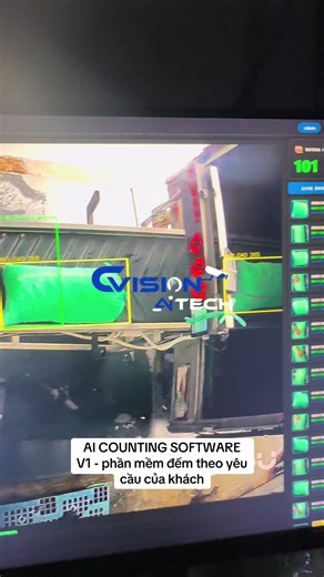 AI COUNTING SOFTWARE V1 - phần mềm đếm theo yêu cầu của khách #cvisionaitech #visionai #aicounting