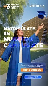 Vive la experiencia del Campus Ate: moderno, accesible y con el prestigio del Top 3 Sunedu.