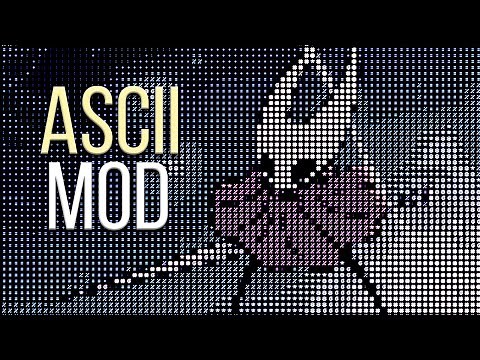 Hollow Knight with ASCII (Text) Graphics