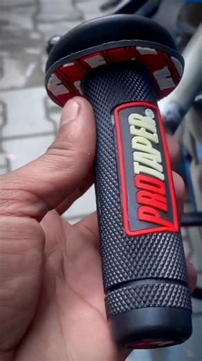How to Install Pro Taper Handle Grips KTM DUKE 390* #ns200#modified #shorts #ns