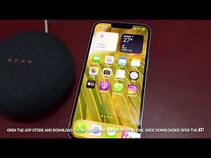 How to set up Google Nest Mini with iPhone?