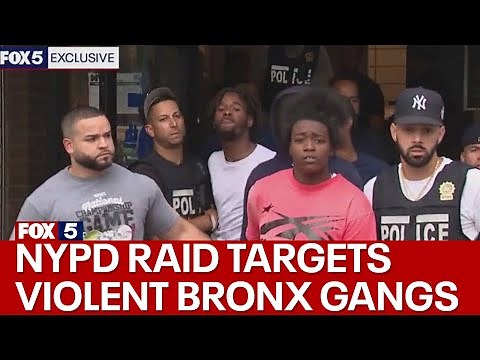 NYPD takedown targets 'some of the worst' Bronx gangs, drill rappers | Exclusive video