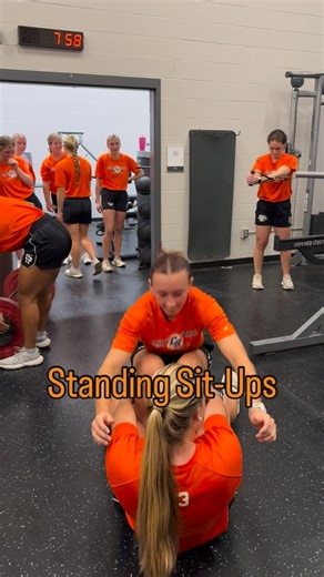 Smooth | Track & Strength Coach on Instagram: "Standing sit-ups teach your body how to transfer force from the ground up — abs, hips, and legs all firing in one sequence. It’s not just a “core” exercise… it’s a coordination drill connecting core to lower body power transfer If you can get up fast, balanced, and powerful… you can move fast, balanced, and powerful. #SmoothFitness #CoachSmooth #CoreExercise #SoftballAthlete"