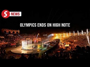 Spectators leave amazed by Olympics closing ceremony