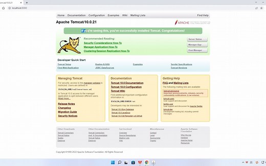 6、Tomcat的下载以及环境变量的配置
