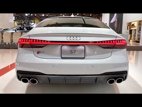 2022 Audi S7 Quattro 444HP Glacier White Metallic | In-Depth Video Walk Around