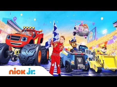 PAW Patrol & Blaze | The Fast & the Furriest | Fridays in April @ 12pm | Nick Jr.